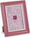 Fotolijsten Kristal Roze Plastic (6 Stuks) (2 x 24 x 19 cm)