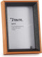 Fotolijsten Kristal Zwart Bruin Hout MDF (12 x 17 x 3 cm) (6 Stuks)