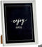 Fotolijsten Wit Plastic Glas (22,2 x 3,5 x 27,3 cm) (6 Stuks)