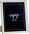 Fotolijsten Wit Plastic Glas (22,2 x 3,5 x 27,3 cm) (6 Stuks)