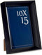 Fotolijsten Zwart Plastic Glas (12,2 x 3,5 x 17,3 cm) (6 Stuks)
