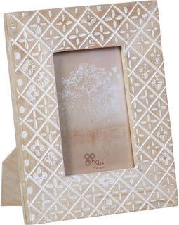 Fotolijstje 18,5 x 2 x 23,5 cm Hout Wit