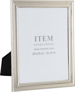 Fotolijstje zilver geschikt voor een foto van 20 x 25 cm - Fotolijstjes hangend en/of staand gebruik