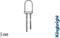 FOTOTRANSISTOR 5mm GLASHELDER 940nm (L-7113P3C)