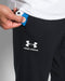 Under Armour SPORTSTYLE TRICOT JOGGER - Heren Sportbroek - Trekkoord - Zwart - Maat XXL