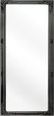 FOUGERES - Wandspiegel - Zwart - Synthetisch materiaal