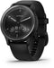 Garmin Vivomove Sport - Hybride Smartwatch - 24/7 Gezondheidsmonitoring - Zwart