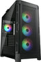 Cougar Duoface Pro RGB - Tower - 2 panelen met RGB-verlichting en luchtstroom - Zwart