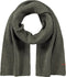 Barts Wilbert Scarf - Sjaal Heren - Fijn gebreid - Groen