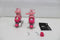 Nijdam Feather Drops - Rolschaatsen - Verstelbaar 4 maten - Roze - Maat 25-28