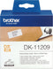 Brother DK-11209 - Printer Labels 62 x 29 mm - 800 labels op rol - Wit