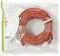 Nedis CAT6 Netwerkkabel - RJ45 Male - RJ45 Male - S/FTP - 10.0 m - Rond - LSZH - Oranje - Envelop