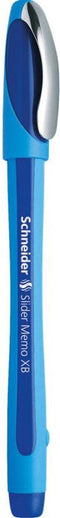Schneider balpen - Slider Memo - penpunt XB 1,4mm - blauw - S-150203