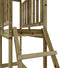 vidaXL Speeltoren met ladder 53x110x214 cm geïmpregneerd grenenhout