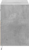 vidaXL - Tv-wandmeubel - met - LED-verlichting - 80x31x45 - cm - betongrijs