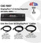 CLUB3D 1007 - DisplayPort 1.4 Actieve Repeater - 4K120Hz HBR3