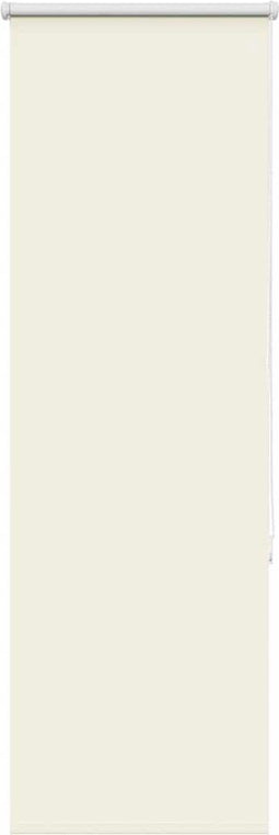 vidaXL - Rolgordijn - verduisterend - 45x130 - cm - stofbreedte - Gebroken - wit