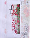 Thea Gouverneur - Borduurpakket met telpatroon - 546 - Voorgesorteerde DMC Garens - Klaprozen - Linnen - 55 cm x 22 cm - DIY Kit
