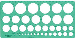 Cirkelsjabloon linex 39cir grn | 10 stuks