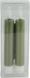 Countryfield Led dinerkaarsen - 15 cm - afstandsbediening - groen (2 stuks)