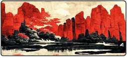 Sharkoon Skiller SGP30 - Deskmat - Antislip - Oranje - 900x400mm