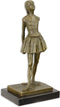 BRONZEN BEELD VAN EEN VEERTIEN JARIG DANSERESJE