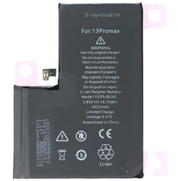 Apple iPhone 13 Pro Max - Batterij - Li-Polymer 3.85V 4352mAh 16.75Wh