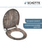 SCHÜTTE 82368 - WC-Bril - Duroplast - Soft Close - Afklikbaar - Bruin