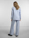 PIECES PCBOSSY LS LOOSE BLAZER - Dames Blazer - Gespreide kraag - Kentucky Blue