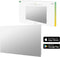 Hombli Smart Infrared Heatpanel - 600W - Infrarood verwarming met spiegel
