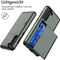 iMoshion Hoesje Geschikt voor Samsung Galaxy S21 FE Hoesje - Ruimte voor 2 pasjes - iMoshion Backcover met pasjeshouder - Donkergroen