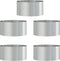vidaXL - Tuinplanters - 5 - stuks - 40x40x20 - cm - Gegalvaniseerd - Staal