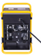 Stanley Werkplaatskachel 3000 W - 45 x 30 x 20 cm - krachtig en compact