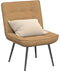 vidaXL - Relaxstoel - 64x74x84 - cm - fluweel - bruin