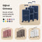SKYCASES Urban Adventurer - Grote Reiskoffer - 110L - Cijferslot - 49x30x75cm - Donkerblauw V2