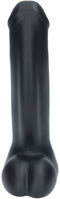 Ylva & Dite - Icarus - Realistische Siliconen dildo met ballen - Handgemaakt - Made in Holland - Zwart