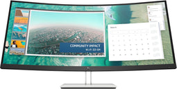 HP E344c - QHD Curved Display - 34 inch - IPS - FreeSync