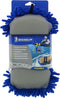Michelin Autowashandschoen - Microvezel 2-in-1 - Mesh zijde voor insecten verwijderen en microvezel zijde voor carrosserie en glas - Blauw