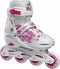 Roces Jokey 3.0 - Inline Skates - Verstelbaar 30-33 - Wit Roze