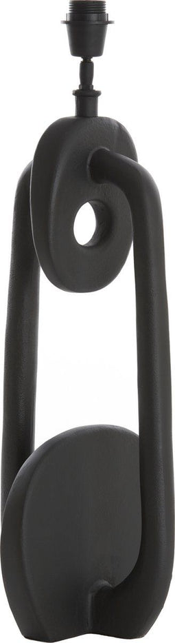 Light & Living Tafellamp Cepos - 58cm - Mat Zwart - excl. kap