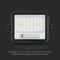 V-TAC VT-54W - LED Solar Floodlight - 50W 700 Lumen IP65 Waterdicht Zwart
