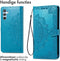 iMoshion Hoesje Geschikt voor Samsung Galaxy A54 (5G) Hoesje Met Pasjeshouder - iMoshion Mandala Bookcase - Turquoise