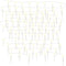vidaXL - Kerstverlichting - ijspegel - met - 40 - LED's - acryl - warmwit