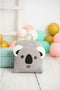 Deken Crochetts Deken Grijs Koala 85 x 145 x 2 cm