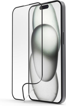 Hama Super Hybrid - Screenprotector - D3O-gelicentieerd onbreekbaar - iPhone 15