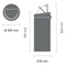 Brabantia Touch Bin - Prullenbak - 30 liter - Brilliant Steel