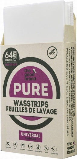 The Good Brand - Wasstrips - Lavendel - 64 wasbeurten