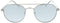 H.i.s Zonnebril Hps04112 Gepolariseerd Dames Ovaal Cat.3 Zilver