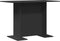 vidaXL - Eettafel - Zwart - 100x60x75 - cm - Engineered - Wood