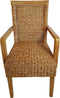 SVJ Eetkamerstoelen - 47x54x97 cm - Rotan - Bruin - Set van 2